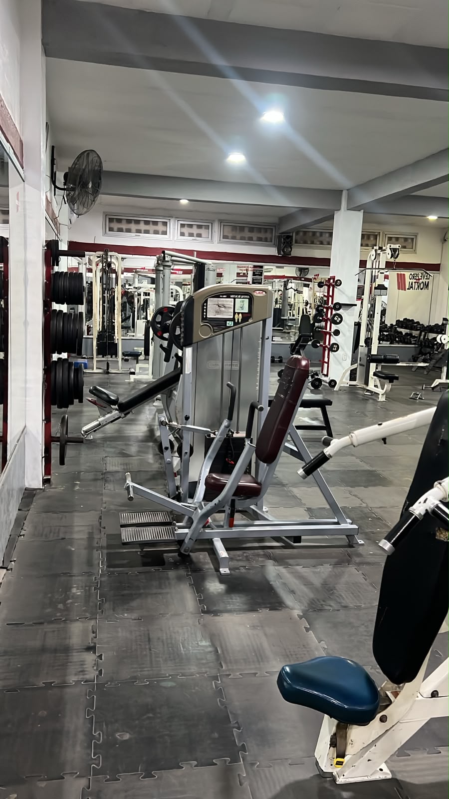 Área de entrenamiento de pecho